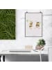 Mr. & Mrs. Panda Poster Hummeln Kleeblatt ohne Spruch in Grau Pastell
