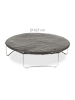 relaxdays Abdeckplane Trampolin in Schwarz - Ø 427 cm