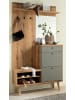Furn.Design Garderoben-Set Evoke Eiche und Salbei, Kompaktgarderobe skandinavisch 110 cm