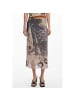 Desigual Beige Polyester Damen Rock