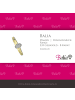 BALIA 333 Gelbgold - 8 Karat Damen Ringe Oval gold Fingerring 58 (18,5)