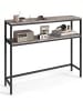 VASAGLE Flurtisch Barnet in Helles Elfenbein - (B)100 x (H)80 x (T)20 cm