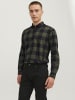Jack & Jones Flanellhemd in Dusty Olive