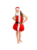tectake Weihnachtsmann, auch Nikolaus, in rot/weiß, Gr. 140 (10-12 Jahre)