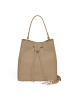Lazarotti Bologna Leather Beuteltasche Leder 25 cm in sand