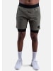 CLN Athletics 2 in 1 Short Rep in dusty olive