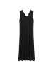 Marc O'Polo V-Neck-Jerseykleid shaped in Burnt Brown