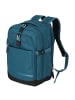travelite Kick-Off - Kabinen-Rucksack 40 cm (schwarz) in petrol