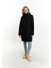 DreiMaster Vintage Dufflecoat Aus Wollgemisch in Schwarz