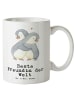 Mr. & Mrs. Panda XL Tasse Pinguin Beste Freundin der Welt mit Sp... in Weiß