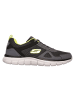 Skechers Sneaker Track Bucolo in charcoal/lime