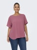 ONLY Carmakoma Bluse in Heather Rose