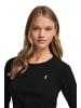 Polo Club Langarmshirt in Schwarz