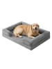 Feandrea Hundebett Blomfy in Hellgrau - (B)112 x (H)17 x (T)81 cm