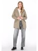 DreiMaster Vintage Women Parka in stone grey