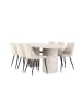 ebuy24 Essgruppe Narvik (7-teilig) Beige 100 x 200 cm