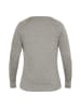 TUFFSKULL Pullover in GRAU MELANGE