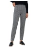 More & More Anzughose in rhomb jacquard stretch