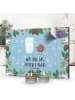 Mr. & Mrs. Panda Duftkerzen Adventskalender Milch Keks mit Spruch in Eisblau