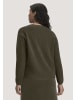 Hessnatur Hessnatur Pullover Relaxed aus reiner Bio-Baumwolle in vintage oliv