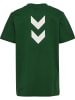 Hummel T-Shirt Hmljr Graphic Kinder in DARK GREEN