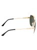 Sixty One Polarisierte Sonnenbrille "Costa" in Gold/Schwarz