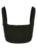 Urban Classics Urban Classics Damen Ladies Recycled Squared Sports Bra in black
