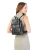 Cluty City-Rucksack echt Leder in schwarz
