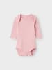 name it Name It Mädchen Baby Body 3er Pack "Loop" in Rosa