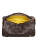 DuDu Abigail Umhängetasche Leder 19.5 cm coffee brown