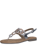 Tamaris Sandalette in silber
