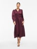 Vila Kleid mit V-Ausschnitt in Fig
