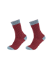 S. Oliver Socken 2er Pack warm & cozy in syrah