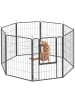 Pawhut Welpenauslauf 136L x 136B x 100H cm