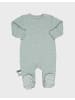 OrganicEra Baby Schlafstrampler in Aqua Melange