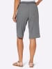 Sieh an! Jeans-Bermudas in grey denim