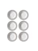 Ritzenhoff & Breker 6er Set Suppenteller Doppio ø 22 cm in Grau
