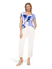 Betty Barclay Casual-Shirt mit Ringel in Weiß/Blau