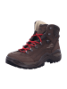 LOWA Wanderschuhe RENEGADE 100 GTX MID in espresso/rot