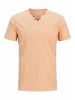 Jack & Jones Rundhals T-Shirt für Damen in orange