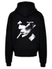 F4NT4STIC Ultra Heavy Hoodie David Bowie Smoke in schwarz