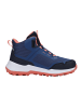 Trollkids Wanderschuh Hiker Mid Trollfjord in lotus blue/dahlia