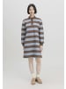 Hessnatur Sweat Kleid Streifen Relaxed in camel