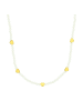 Amor Kette mit Anhänger Edelstahl, IP Gold in Gold