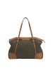 GianMarco Venturi Schultertasche in GREEN