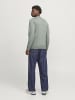 Jack & Jones Gestricktes Polo in Iceberg Green