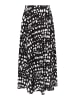 faina Damen Rock in Schwarz Weiss
