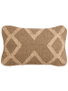 Beliani 2er-Set Dekokissen GOPI in Braun/Beige