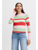 b. young Strickpullover langarm BYMMORLA Tight fit in Roseate Spoonbill Mix