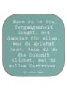 Mr. & Mrs. Panda Untersetzer Spruch Freude und Vertrauen mit Spruch in Meeresbrise
